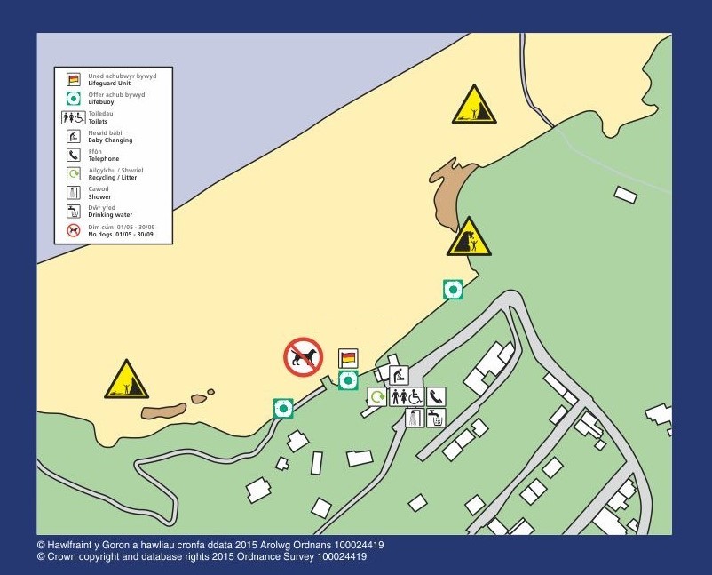 Tresaith beach clearance